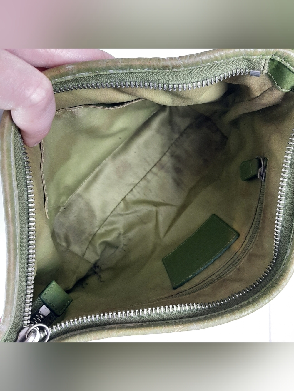Coach Y2K Bleecker Daisy Patchwork Demi Bag Signature Canvas Pink Green F14725 - Picture 3 of 13